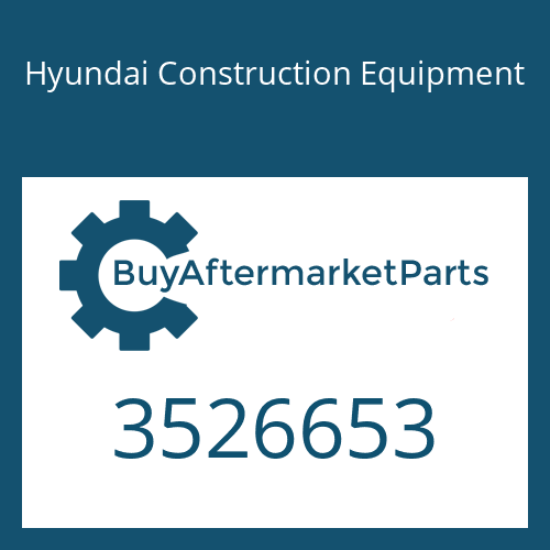 Hyundai Construction Equipment 3526653 - SCREW-CAPTIVE W/CAP for Heavy Equipment