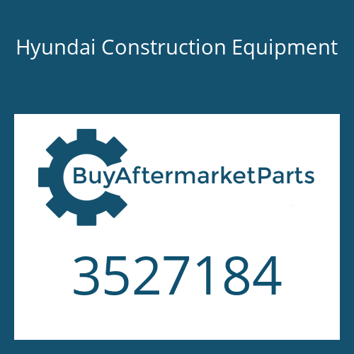 Hyundai Construction Equipment 3527184 - SCREW-HEX HD CAP for Heavy Equipment