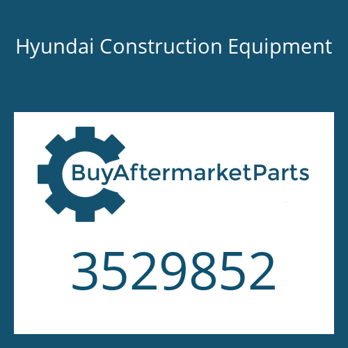 Hyundai Construction Equipment 3529852 - CLAMP-V BAND for Heavy Equipment
