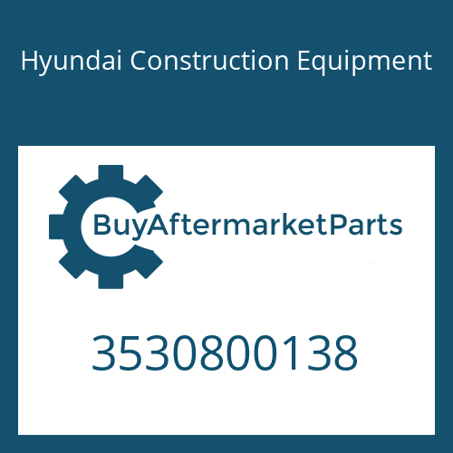 Hyundai Construction Equipment 3530800138 - HOUSING