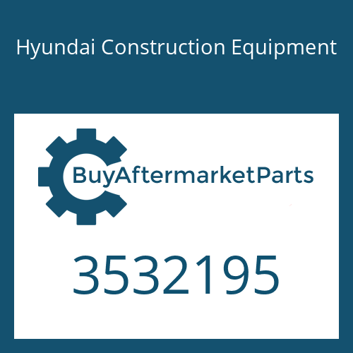 Hyundai Construction Equipment 3532195 - SPACER-MOUNTING