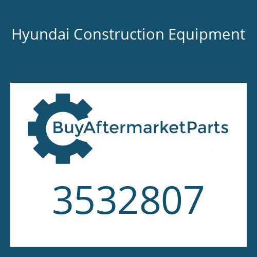 Hyundai Construction Equipment 3532807 - BEARING