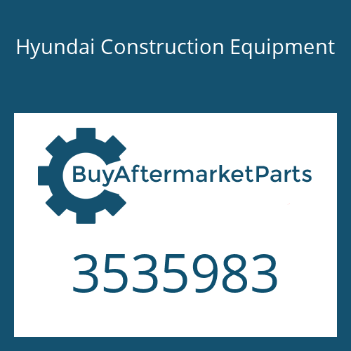 Hyundai Construction Equipment 3535983 - SHAFT & WHEEL