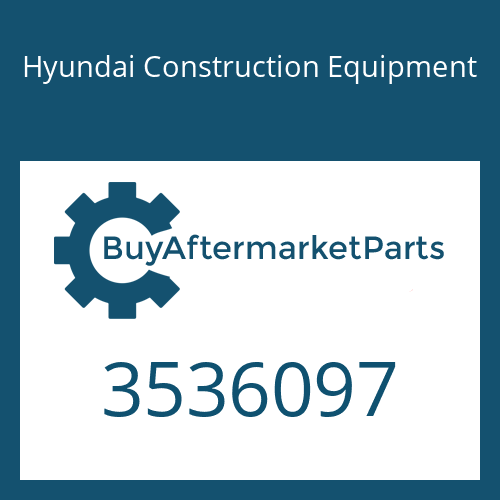 Hyundai Construction Equipment 3536097 - HOUSING