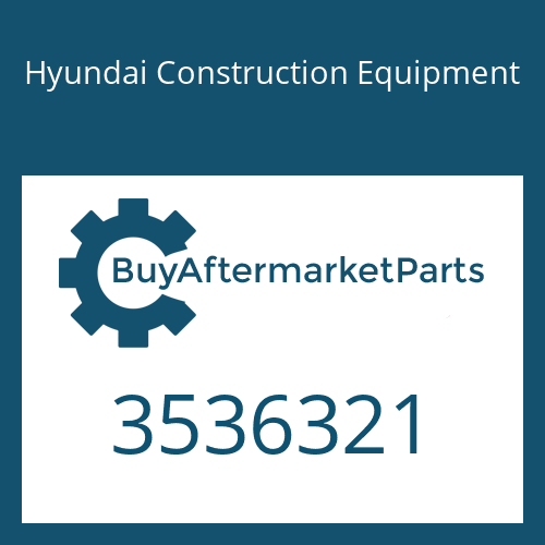 Hyundai Construction Equipment 3536321 - TURBOCHARGER