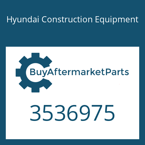 Hyundai Construction Equipment 3536975 - TURBO CHARGER