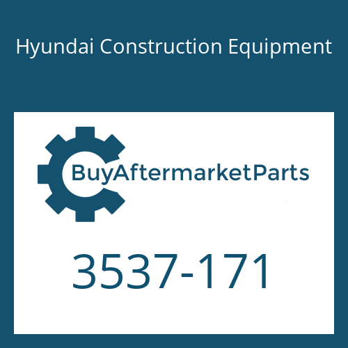 Hyundai Construction Equipment 3537-171 - PORT RELIEF, CONTROL V/V