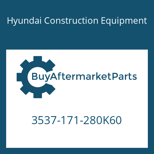 Hyundai Construction Equipment 3537-171-280K60 - MAIN RELIEF V/V