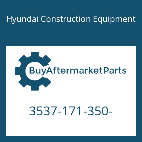 Hyundai Construction Equipment 3537-171-350- - RELIEF-PORT
