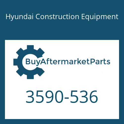 Hyundai Construction Equipment 3590-536 - SPRING