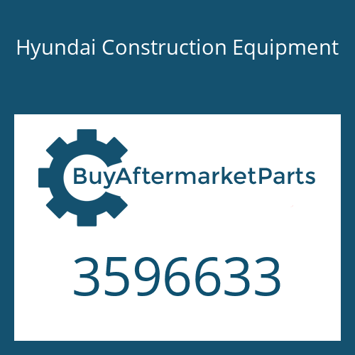 Hyundai Construction Equipment 3596633 - TURBOCHARGER