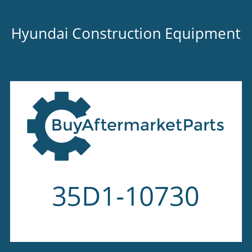 Hyundai Construction Equipment 35D1-10730 - PUMP ASSY-HYD for Heavy Equipment