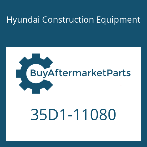 Hyundai Construction Equipment 35D1-11080 - BLOCK-LH