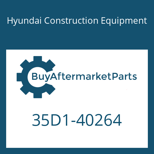 Hyundai Construction Equipment 35D1-40264 - BRACKET