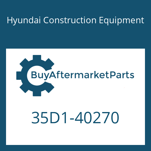 Hyundai Construction Equipment 35D1-40270 - BEARING-ROLLER for Heavy Equipment