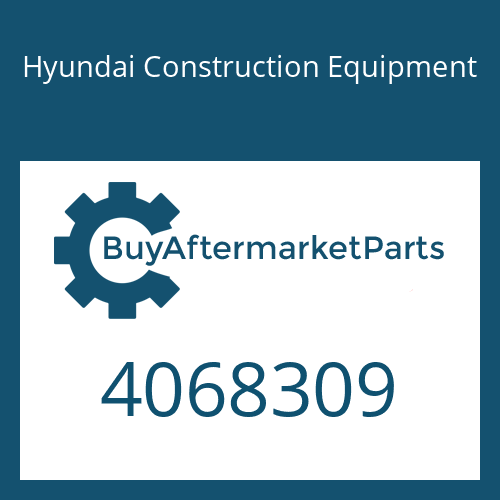 Hyundai Construction Equipment 4068309 - SEAL-O RING