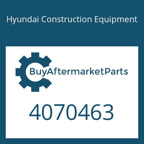 Hyundai Construction Equipment 4070463 - SCREW-HEX FLANGE