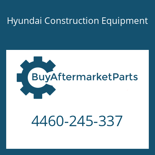 Hyundai Construction Equipment 4460-245-337 - BEVEL GEAR SET