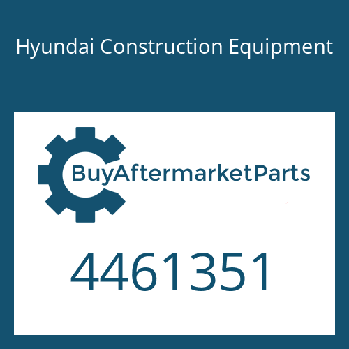 Hyundai Construction Equipment 4461351 - REAR COVER ASSY