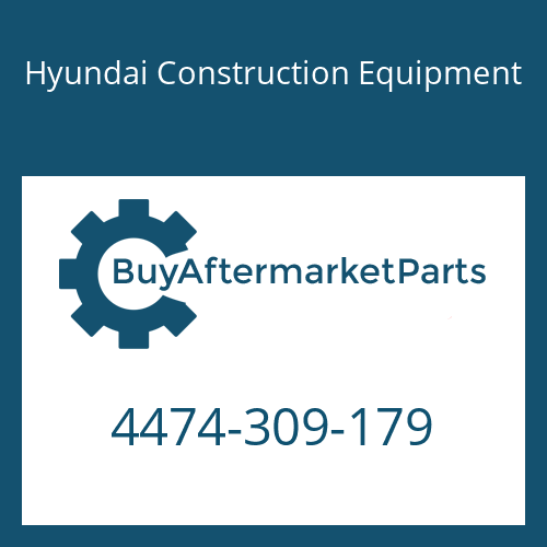 Hyundai Construction Equipment 4474-309-179 - PIPE