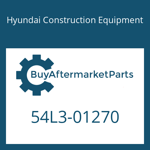 Hyundai Construction Equipment 54L3-01270 - BLOCK for Heavy Equipment