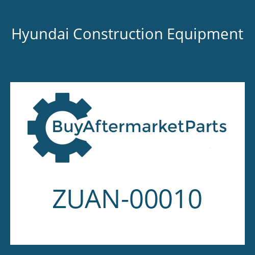 Hyundai Construction Equipment ZUAN-00010 - O-RING