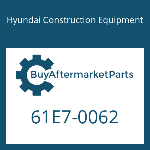 Hyundai Construction Equipment 61E7-0062 - HOSE ASSY-GREASE for Heavy Equipment