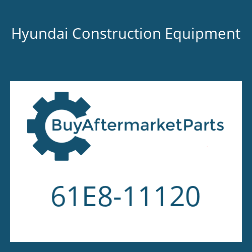 Hyundai Construction Equipment 61E8-11120 - PIN-JOINT