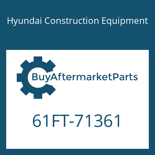 Hyundai Construction Equipment 61FT-71361 - FORK ASSY-LH(2440)