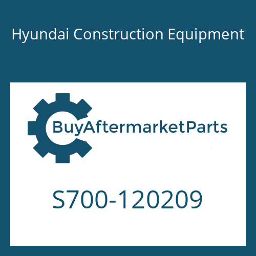 Hyundai Construction Equipment S700-120209 - SEAL-DUST