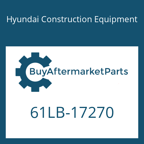 Hyundai Construction Equipment 61LB-17270 - PIN-JOINT