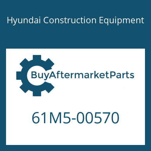 Hyundai Construction Equipment 61M5-00570 - PIN-JOINT