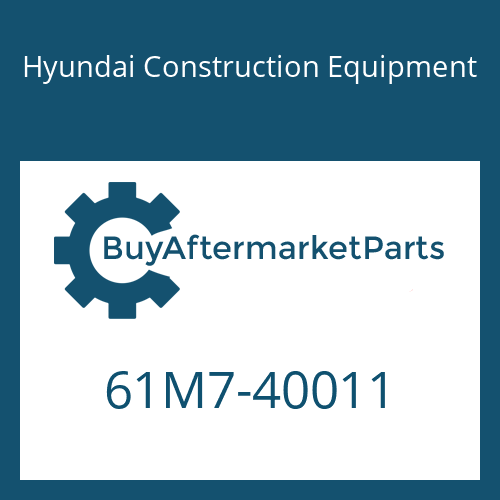 Hyundai Construction Equipment 61M7-40011 - ROD ASSY-CONTROL for Heavy Equipment