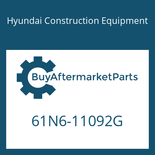 Hyundai Construction Equipment 61N6-11092G - PIN