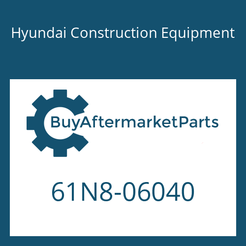Hyundai Construction Equipment 61N8-06040 - PIN-JOINT