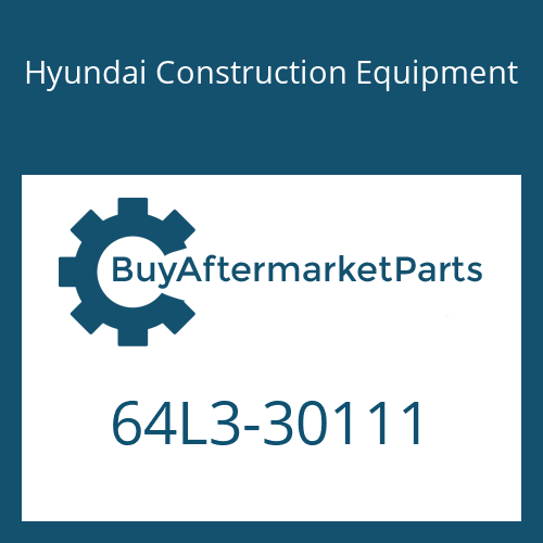 Hyundai Construction Equipment 64L3-30111 - LINK ASSY-CONTROL