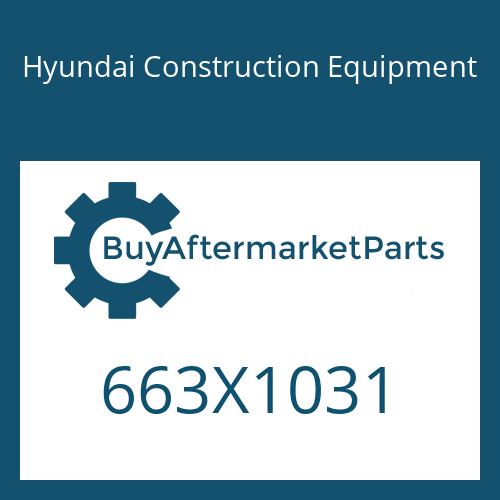 Hyundai Construction Equipment 663X1031 - SPRING