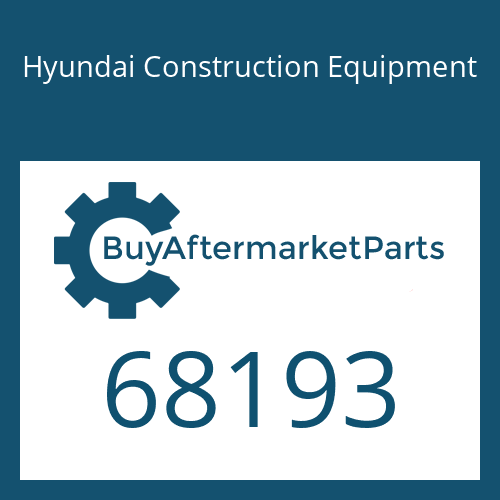 Hyundai Construction Equipment 68193 - PLUG-PIPE