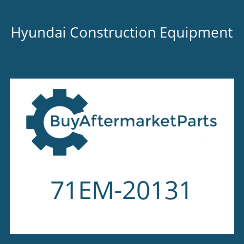 Hyundai Construction Equipment 71EM-20131 - COVER-AIRCON