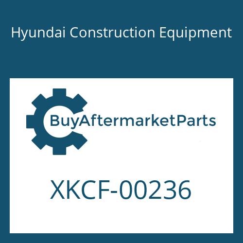 Hyundai Construction Equipment XKCF-00236 - WASHER-HARDEN