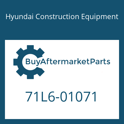 Hyundai Construction Equipment 71L6-01071 - SPONGE