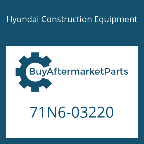 Hyundai Construction Equipment 71N6-03220 - FORM-INSULATOR