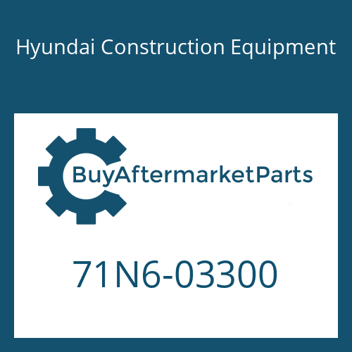 Hyundai Construction Equipment 71N6-03300 - VENT-AIR