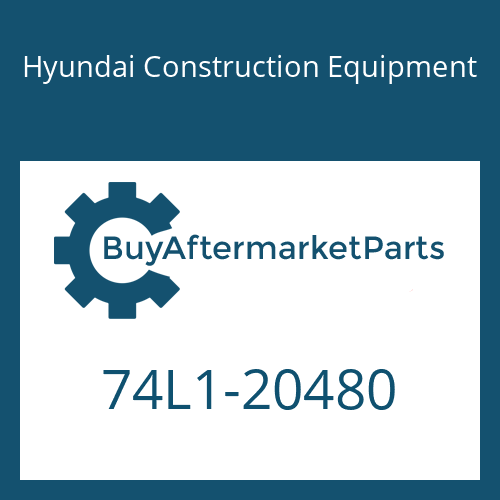 Hyundai Construction Equipment 74L1-20480 - PLATE
