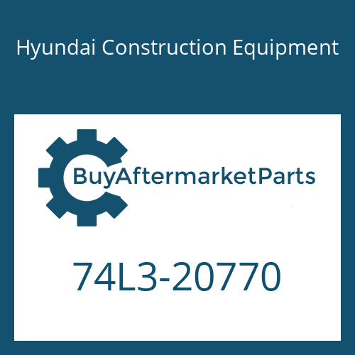 Hyundai Construction Equipment 74L3-20770 - HANDRAIL