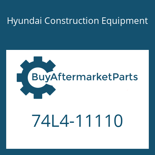 Hyundai Construction Equipment 74L4-11110 - SPONGE