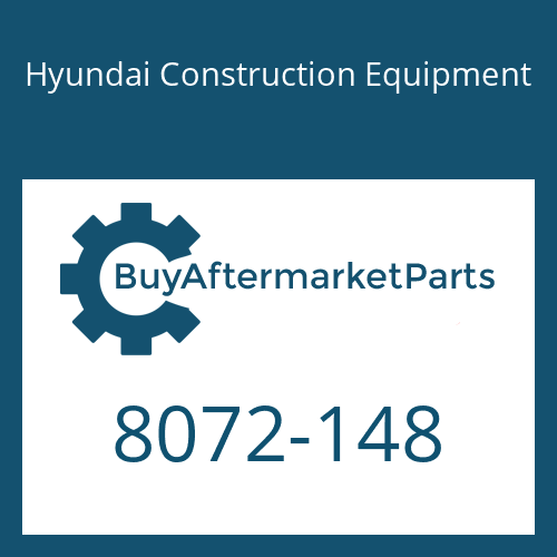 Hyundai Construction Equipment 8072-148 - BOLT