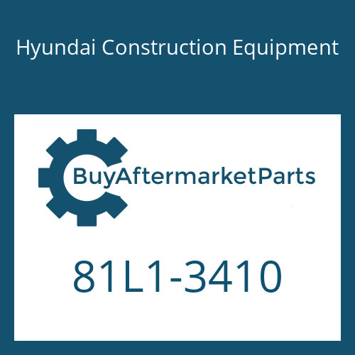 Hyundai Construction Equipment 81L1-3410 - BOLT-HEX UNF