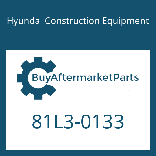 Hyundai Construction Equipment 81L3-0133 - SHAFT-DRIVE