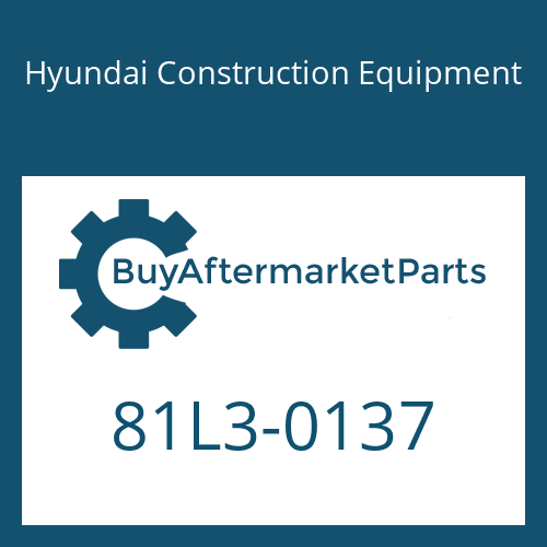 Hyundai Construction Equipment 81L3-0137 - RODEND